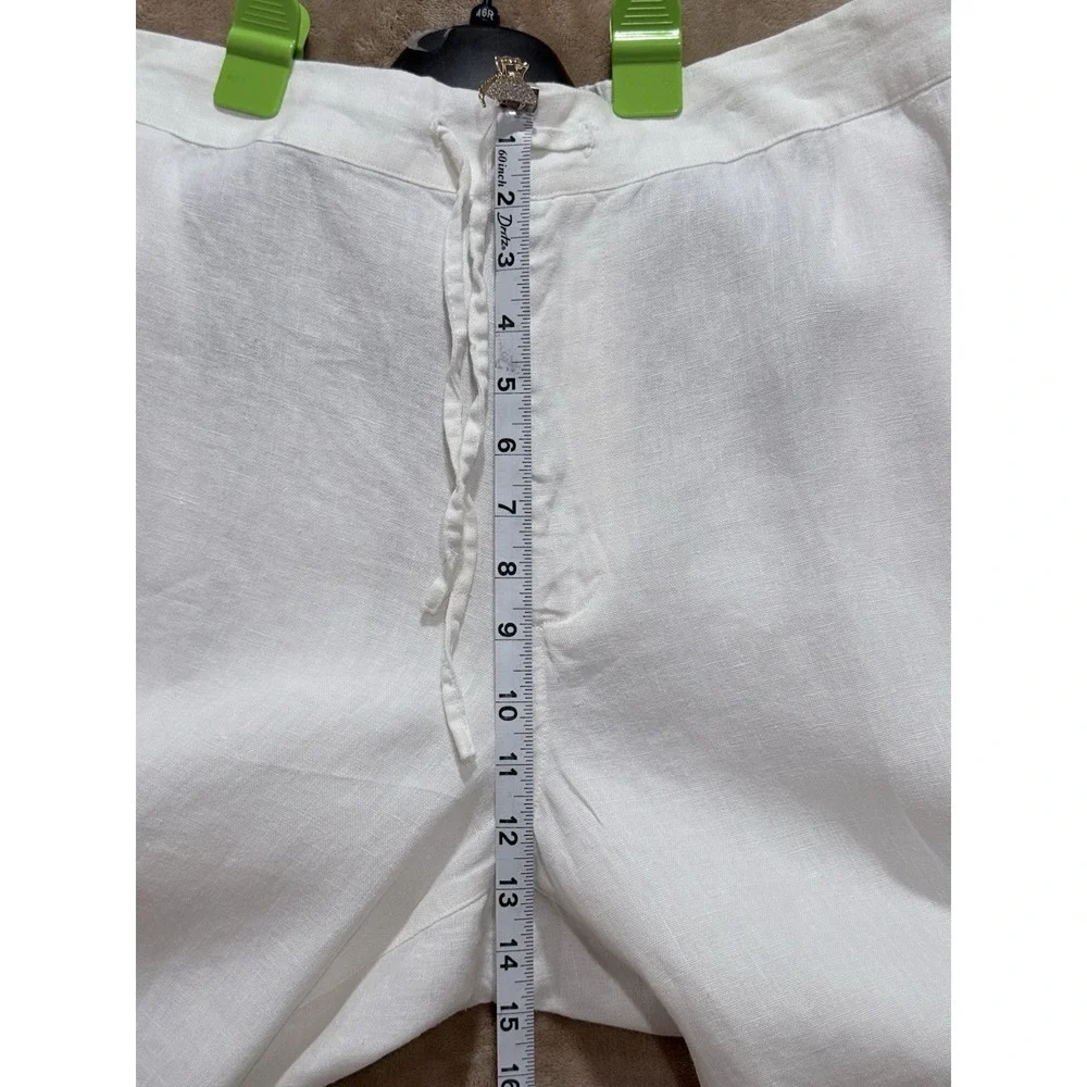 Onia 100% Linen Ivory Men's Pants XXL Chino Style